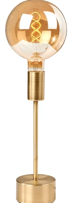 Lamparas De Mesa<CASA Shain Lampara De Mesa Dorado