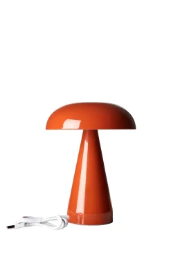Lamparas De Mesa<CASA Shroomlight Lampara De Mesa Naranja