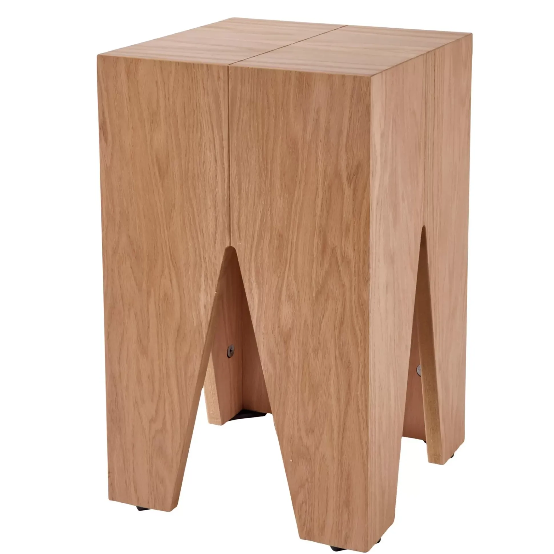 Taburetes<CASA Sigur Mesa Auxiliar Natural