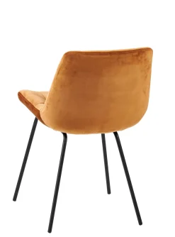 Sillas De Comedor<CASA Silka Silla De Comedor Negro, Marron