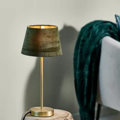 Pantallas De Lámpara<CASA Silke Pantalla Verde