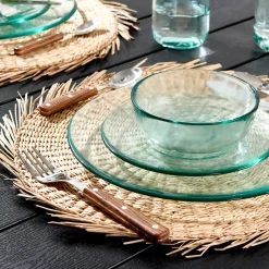 Manteles Individuales<CASA Soleil Mantel Individual Natural