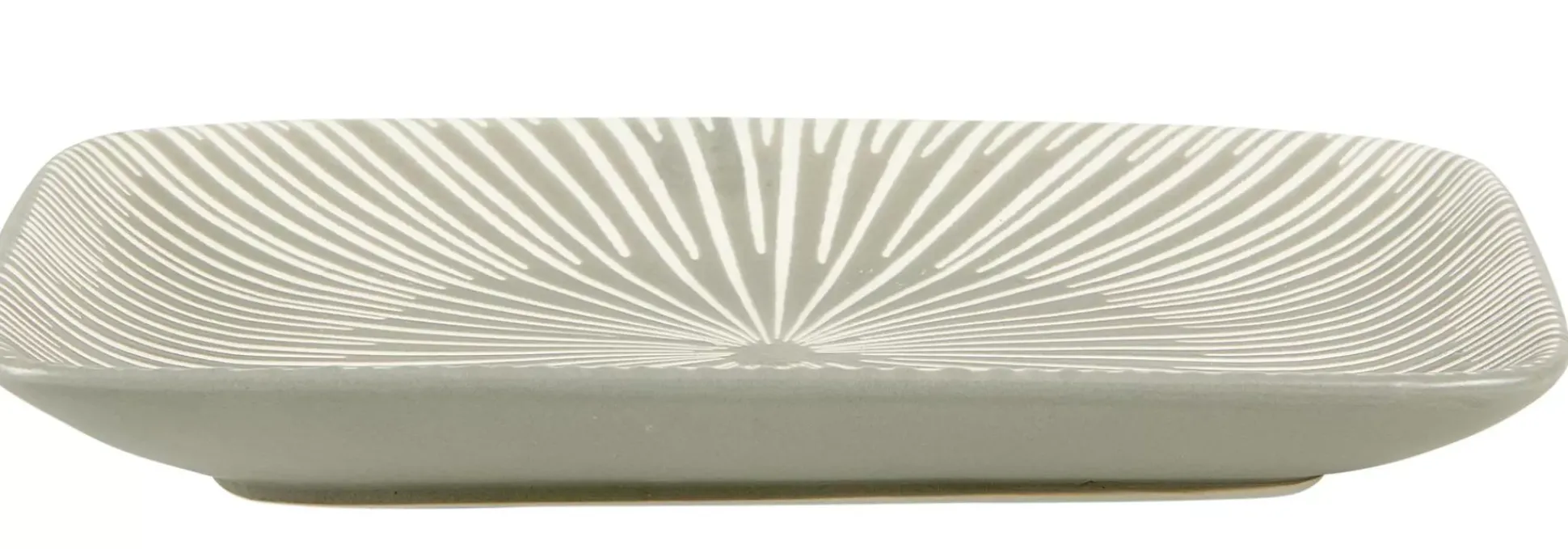 Platos<CASA Soulstripes Clay Plato Verde