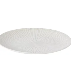 Platos<CASA Soulstripes Ivory Plato Marfil
