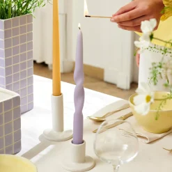 Velas<CASA Spiral Vela Morado