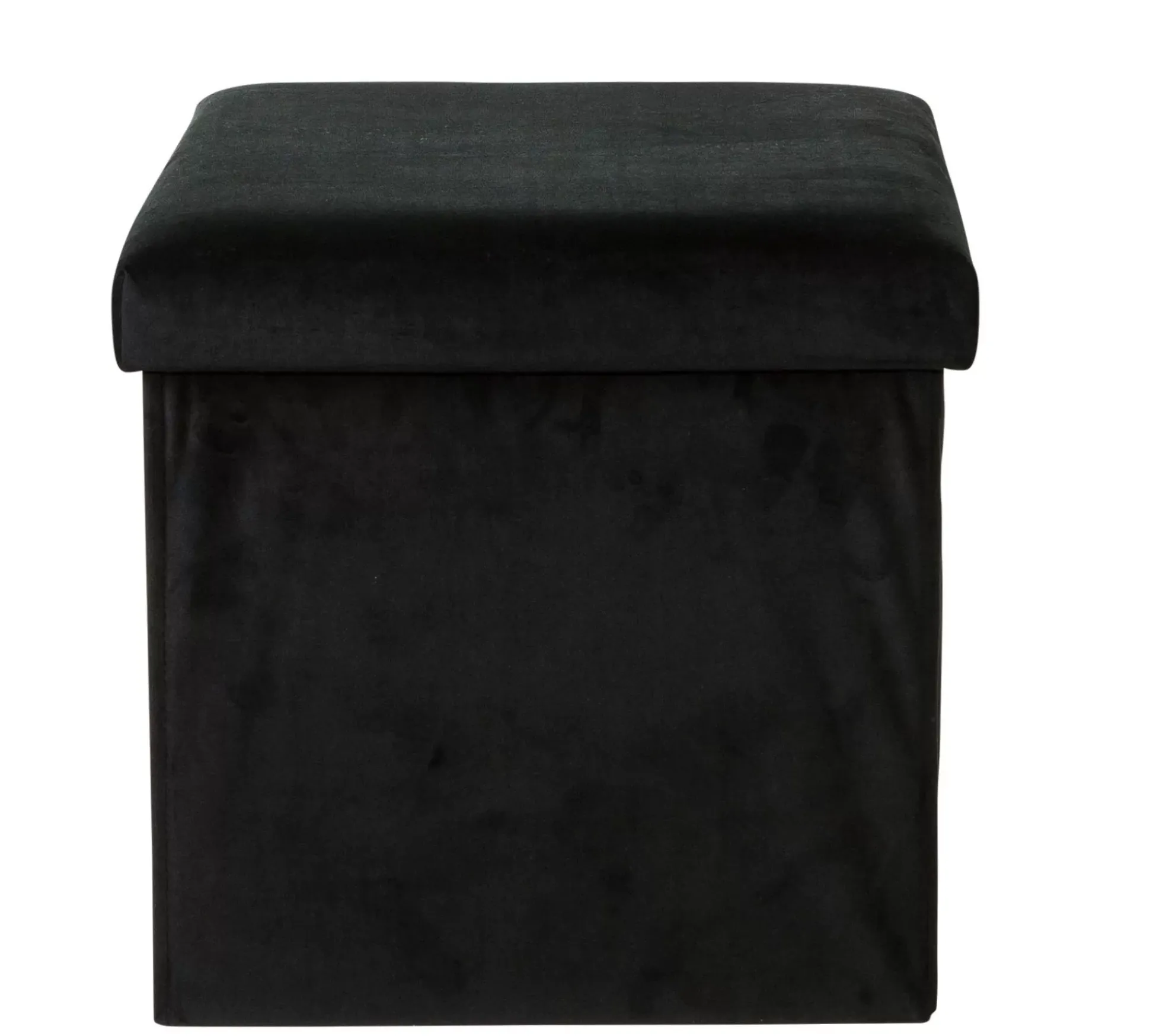 Pufs De Almacenaje<CASA Stor Puf Plegable Funcion Almac. Negro