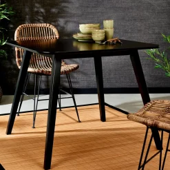 Sillas De Comedor<CASA Sumatra Silla De Comedor Negro, Marron