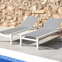 Hamacas De Exterior<CASA Sydney Tumbona Blanco