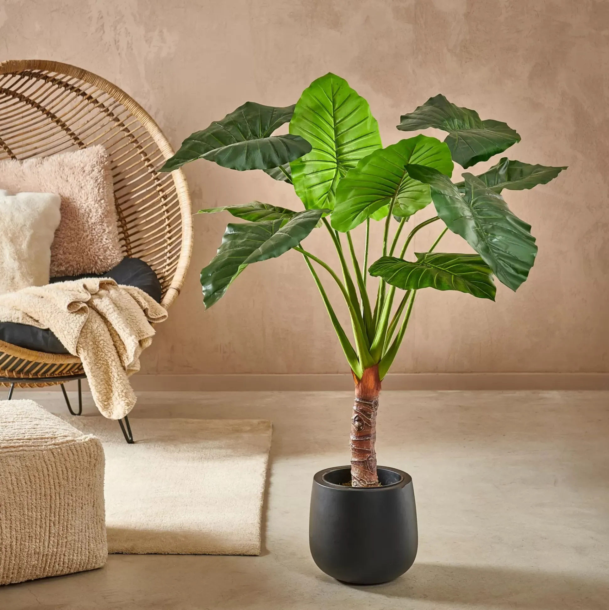 Plantas Artificiales<CASA Taro Planta Artificial Aro Verde