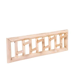 Percheros<CASA Teak Perchero De Pared Natural