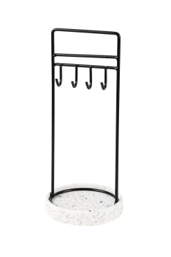 Joyeros<CASA Terrazzo Joyero Negro, Blanco, Gris