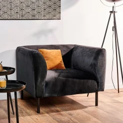 Sillones<CASA Tilly Tela: Terciopelo Neg