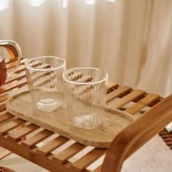 Fuentes Para Servir<CASA Travi Bandeja Para Presentar Natural