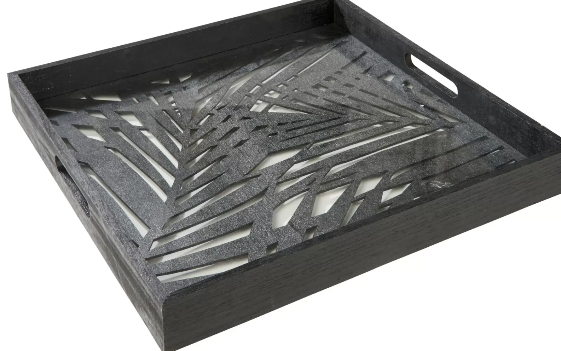 Bandejas<CASA Tropical Bandeja Negro