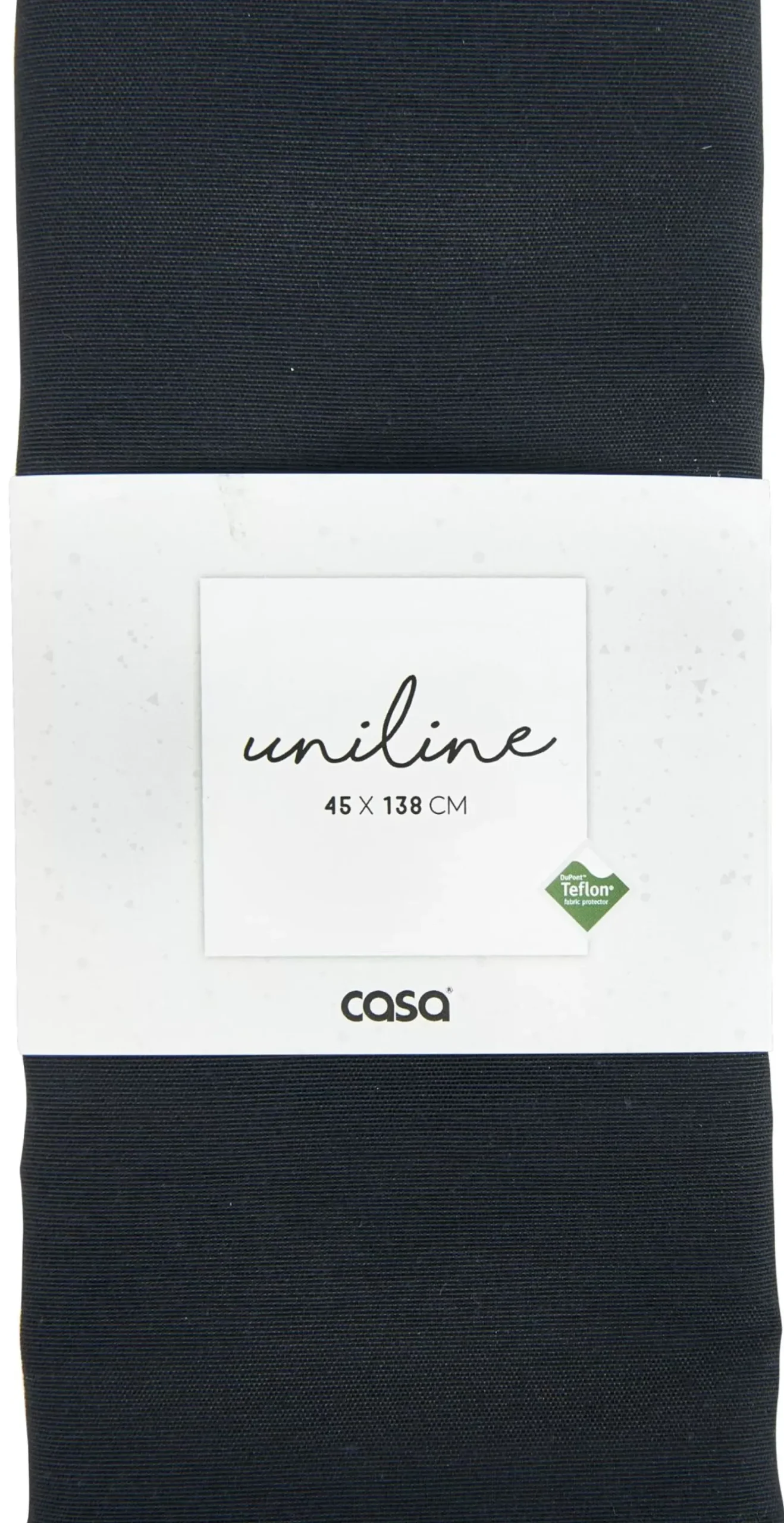 Caminos De Mesa<CASA Uniline Camino De Mesa Negro
