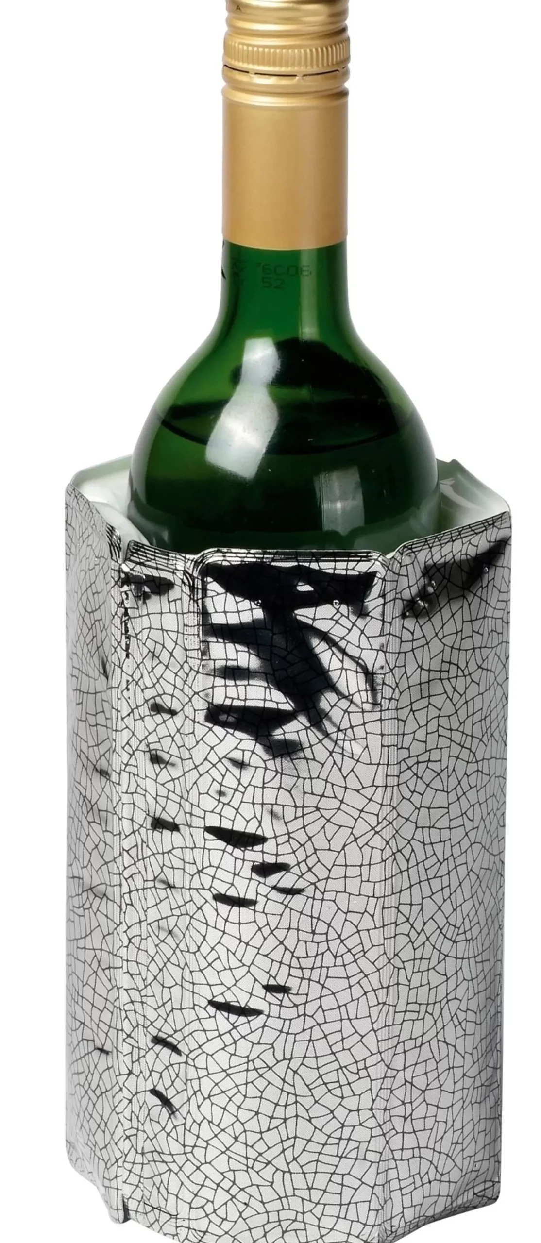 Accesorios Vino<CASA Vacuvin Funda Isotermica Plateado