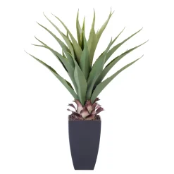 Plantas Artificiales<CASA Vera Planta Aloe Vera Verde