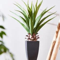 Plantas Artificiales<CASA Vera Planta Aloe Vera Verde