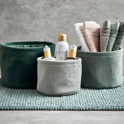 Cestas De Almacenaje<CASA Verda Cesta De Almacenaje Verde Oscuro