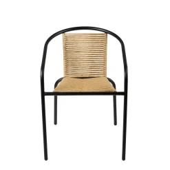 Sillas De Jardín<CASA Verona Silla Apilable Natural