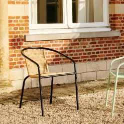 Sillas De Jardín<CASA Verona Silla Apilable Natural