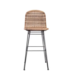 Sillas De Jardín<CASA Vienna Silla De Bar Natural