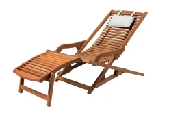 Tumbonas<CASA Vip Banqueta Reposapies Natural