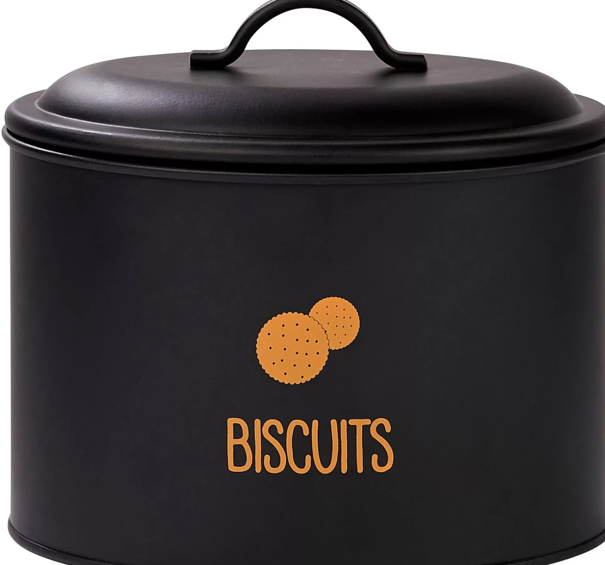 Taperes<CASA Vira Fiambrera Para Galletas Negro