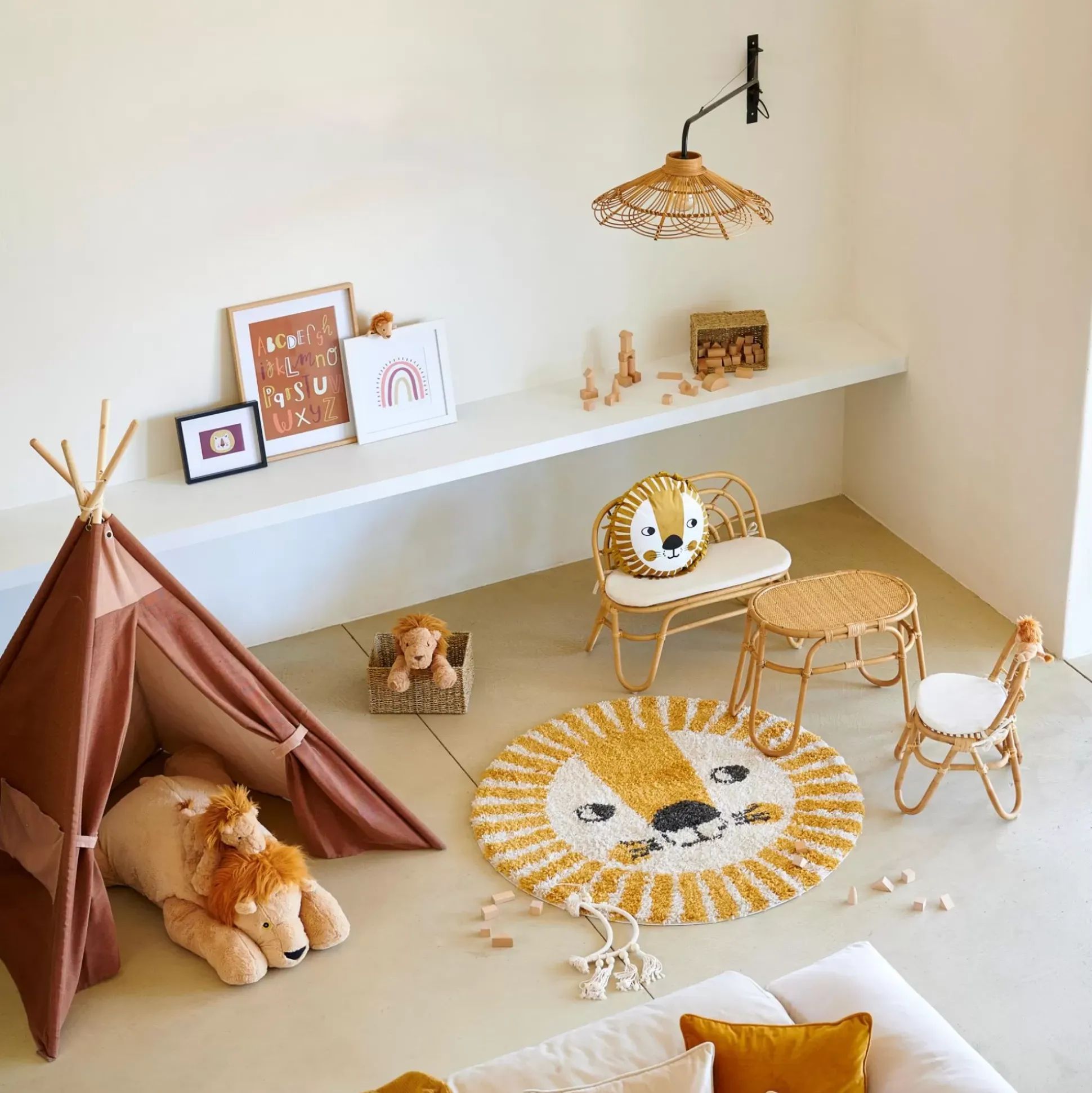 Lamparas Colgantes<CASA Zali Lampara Para Colgar Natural