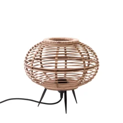 Lamparas De Mesa<CASA Zanzi Lampara De Mesa E27 Natural